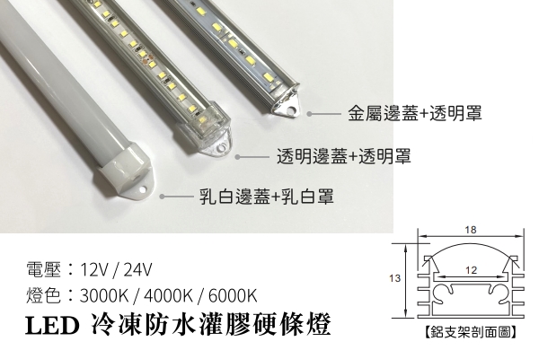 LED 灌膠防水硬條燈