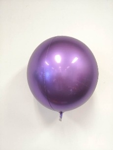 特殊色立體圓球-紫色