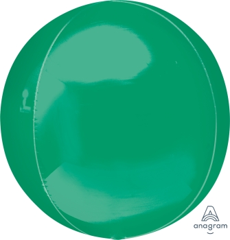 立體圓球: 寶石綠3