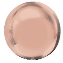 立體圓球: 玫瑰金3