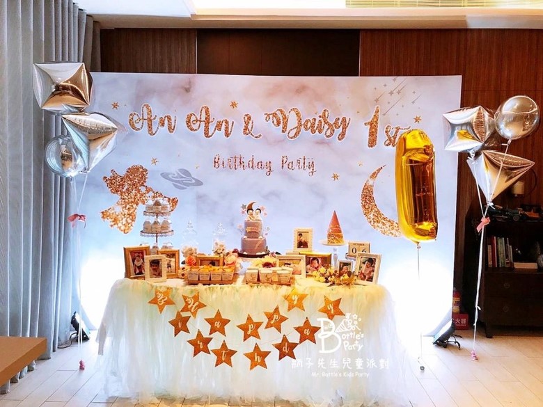 大理石亮晶晶字體佈置