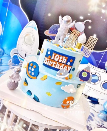 飛上宇宙遨遊太空