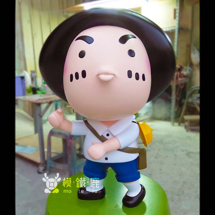 人形公仔_單腳動作一樣穩固