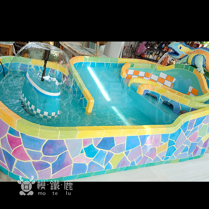 噴水池_精緻西班牙夢幻水池