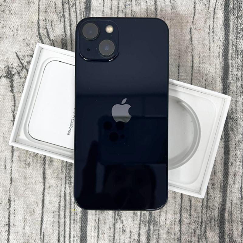 【二手】蘋果 Apple iPhone 13 附快充配件組+保護貼+防摔殼 售後保固10天