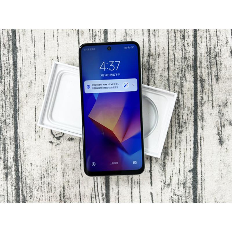 【二手機】 小米 Redmi Note 10 5G 6+/12GB空機+配件+保護貼+防摔殼+32G記憶卡 APP下單4%