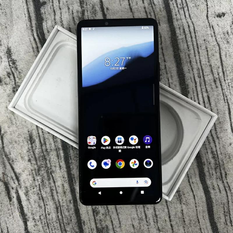 【二手機】Sony Xperia 10 III 6+/128 GB保護貼+防摔殼+快速充電組+32G記憶卡 售後保固10天| APP下單4%