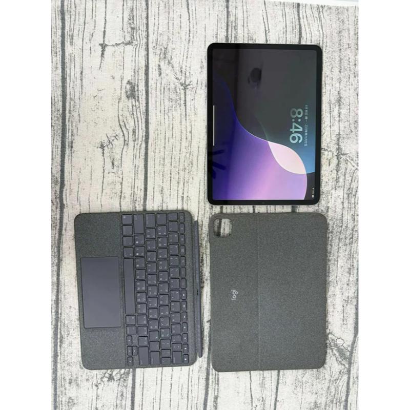 【二手】Apple iPad Pro 11吋 第4代 M2 灰 Wi-Fi版 512G 贈全新充電配件+皮套鍵盤+保護貼板電腦 二手平板