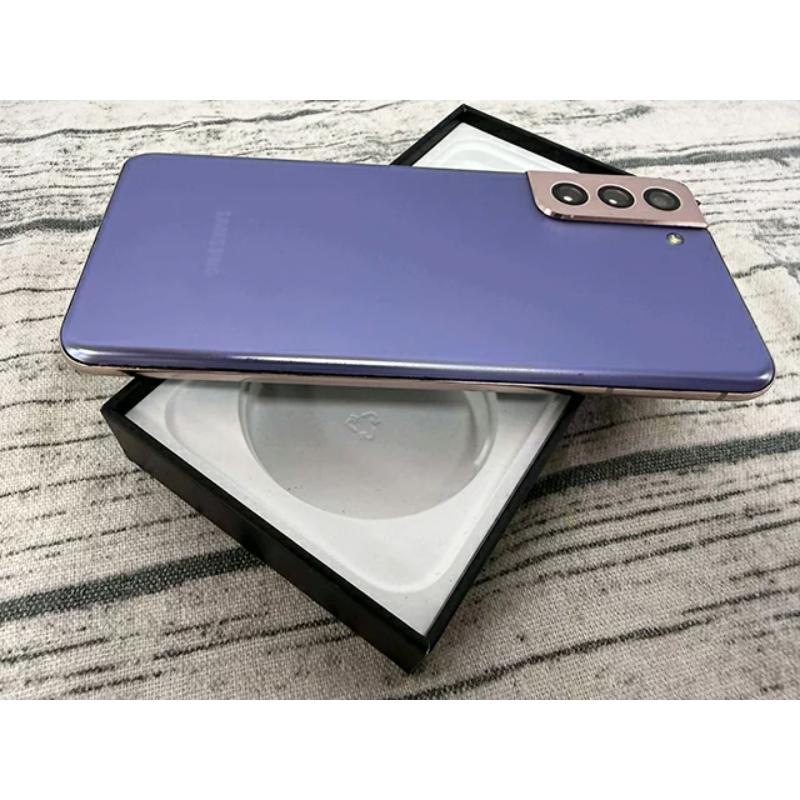 【二手機】 SAMSUNG Galaxy S21+ 5G 128GB 贈9H鋼化玻璃保護貼 +快充組+防摔殼+32G記憶