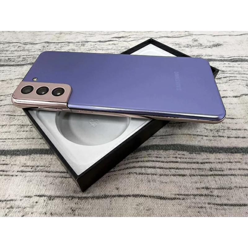 【二手機】 SAMSUNG Galaxy S21+ 5G 128GB 贈9H鋼化玻璃保護貼 +快充組+防摔殼+32G記憶