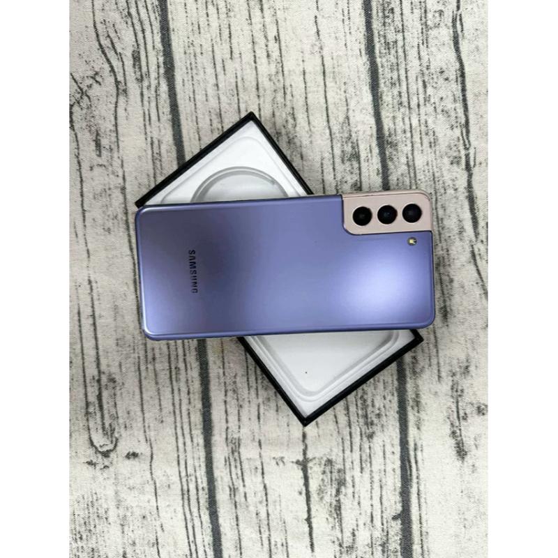【二手機】 SAMSUNG Galaxy S21+ 5G 128GB 贈9H鋼化玻璃保護貼 +快充組+防摔殼+32G記憶
