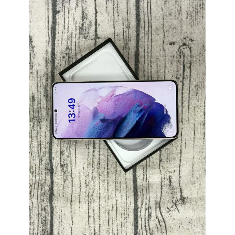 【二手機】 SAMSUNG Galaxy S21+ 5G 128GB 贈9H鋼化玻璃保護貼 +快充組+防摔殼+32G記憶