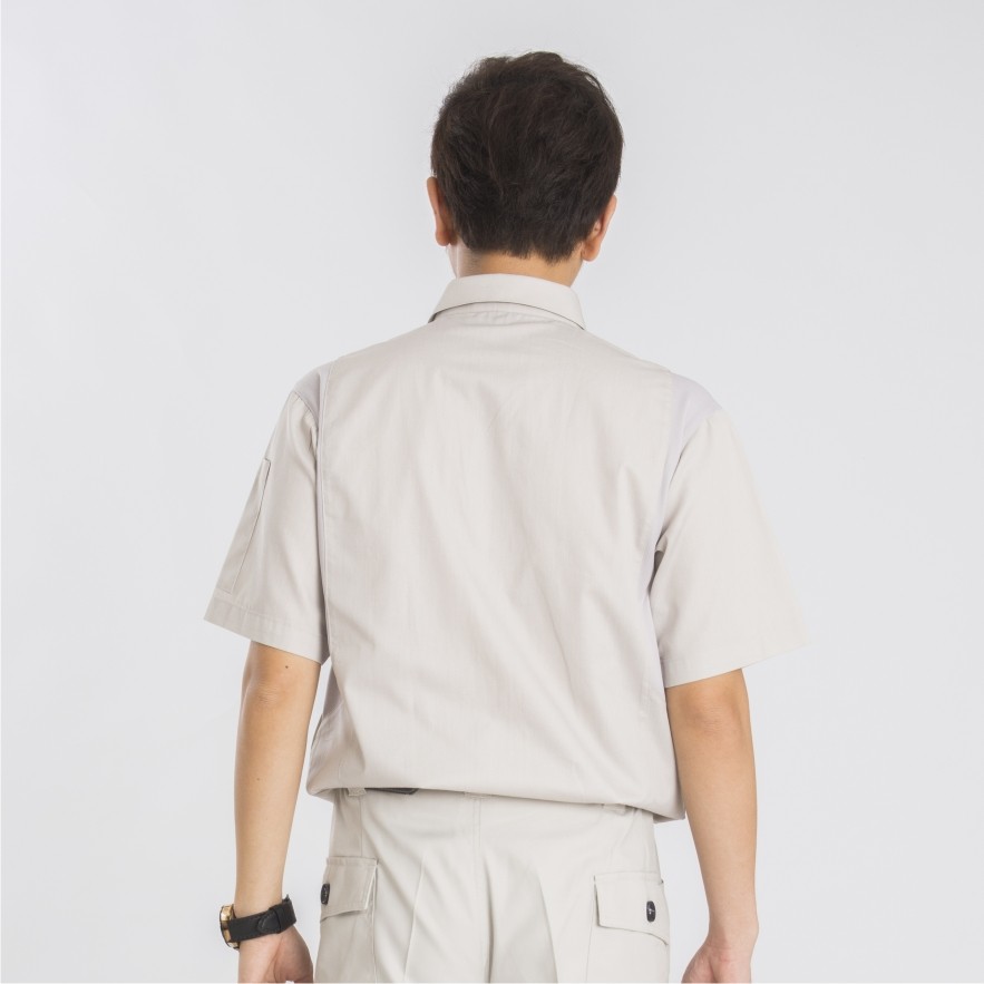 日式短袖工作襯衫1020-4.13