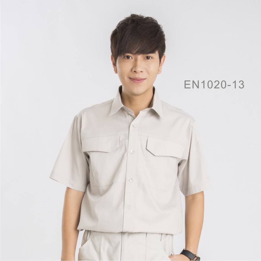 日式短袖工作襯衫1020-4.13