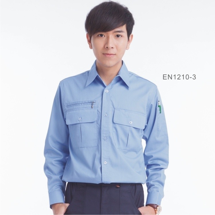 日式長袖工作襯衫1210-1.3