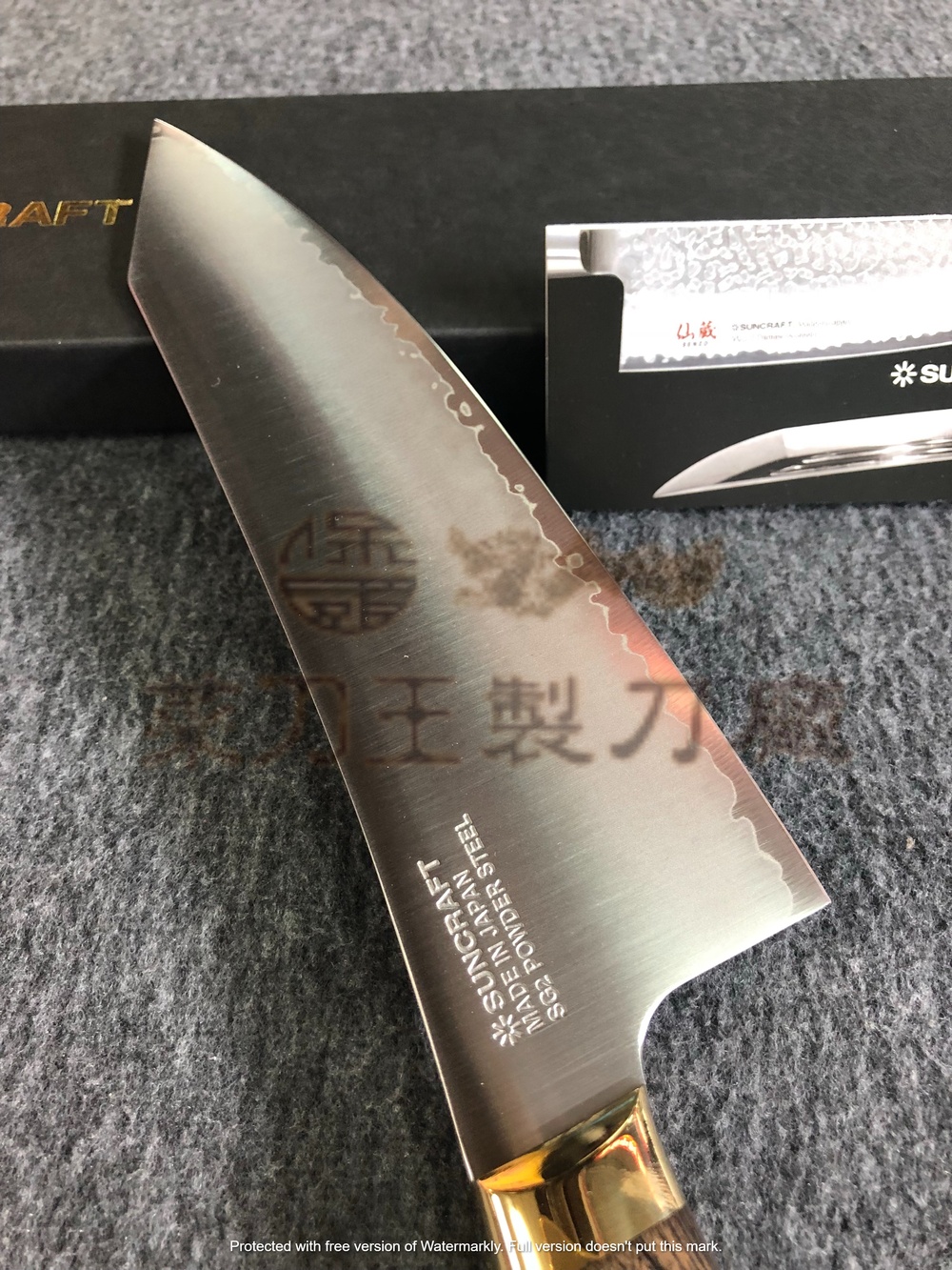 SUNCRAFT 仙蔵 SG-2劍型主廚刀 210mm