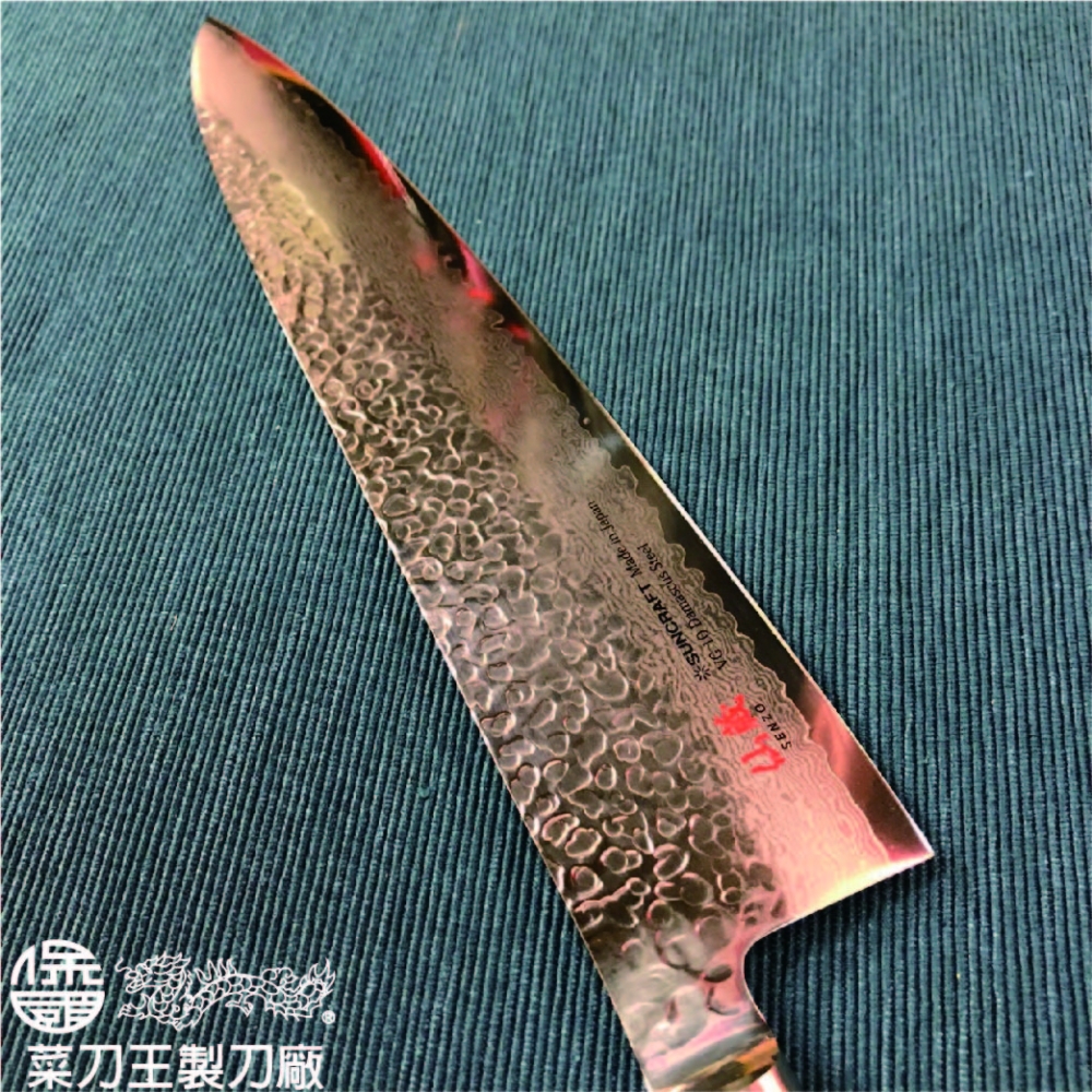 仙蔵 SZ-06大馬士革 槌紋主廚刀240mm