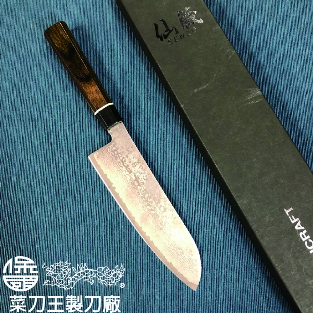 仙蔵 BD-04 Black大馬士革三德刀