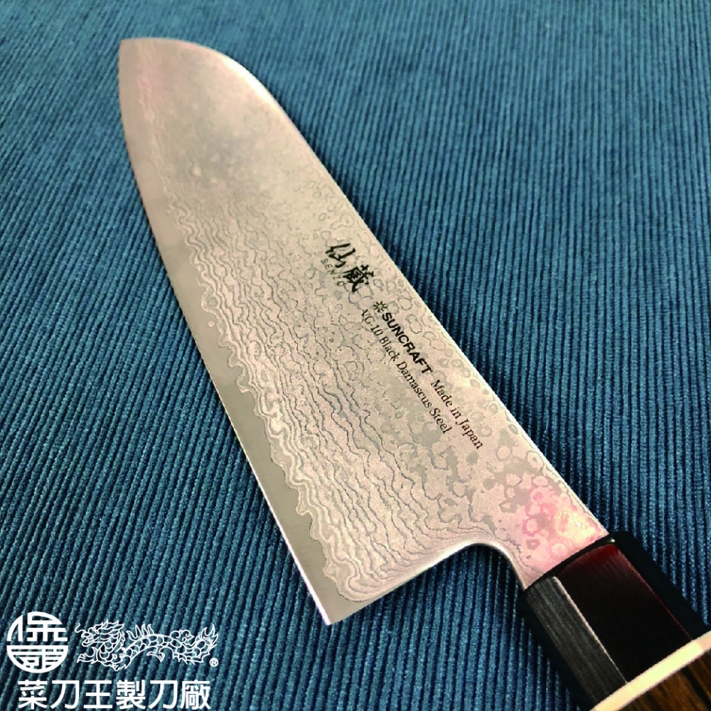 仙蔵 BD-04 Black大馬士革三德刀