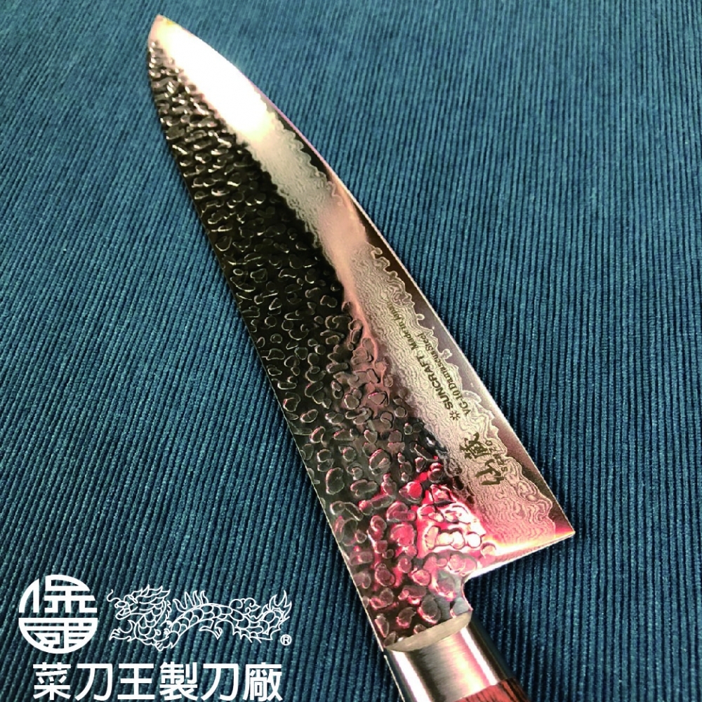 仙蔵大馬士革槌紋主廚刀 210mm