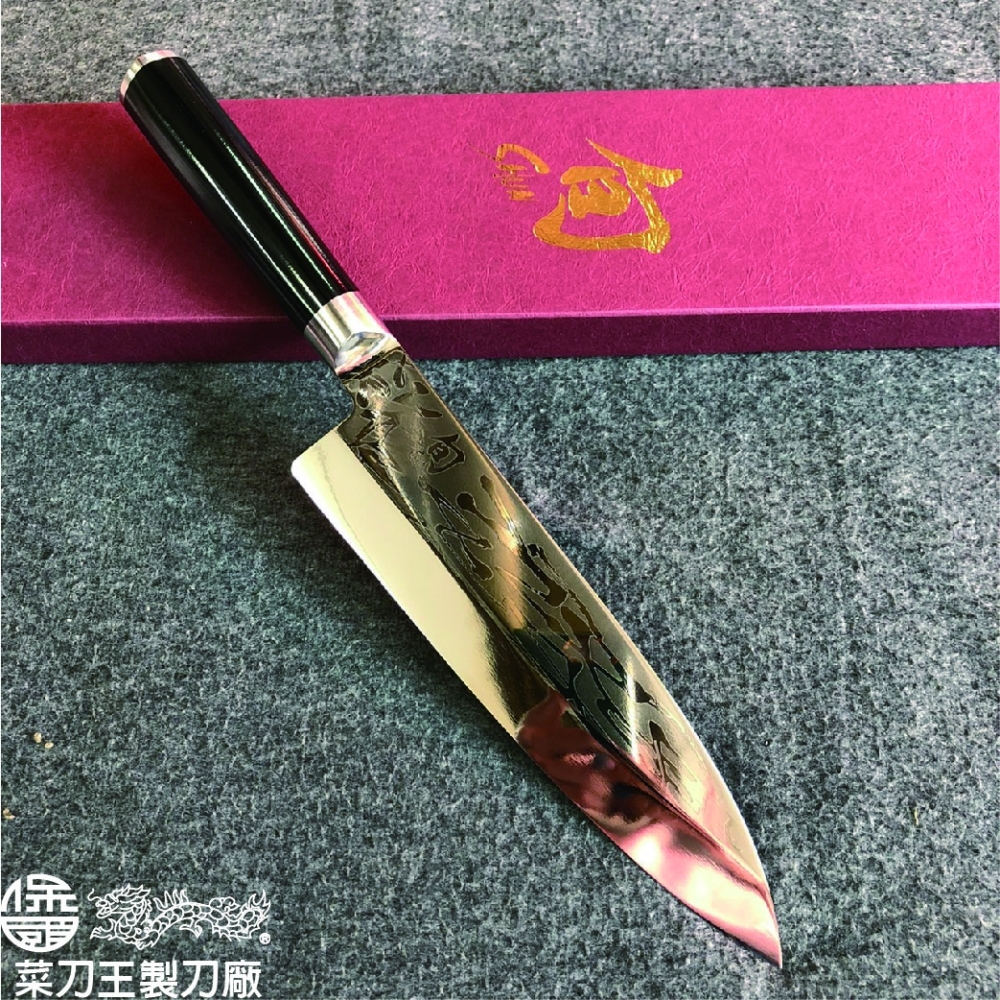 旬 VG-0003鏡面壓紋出刃210mm