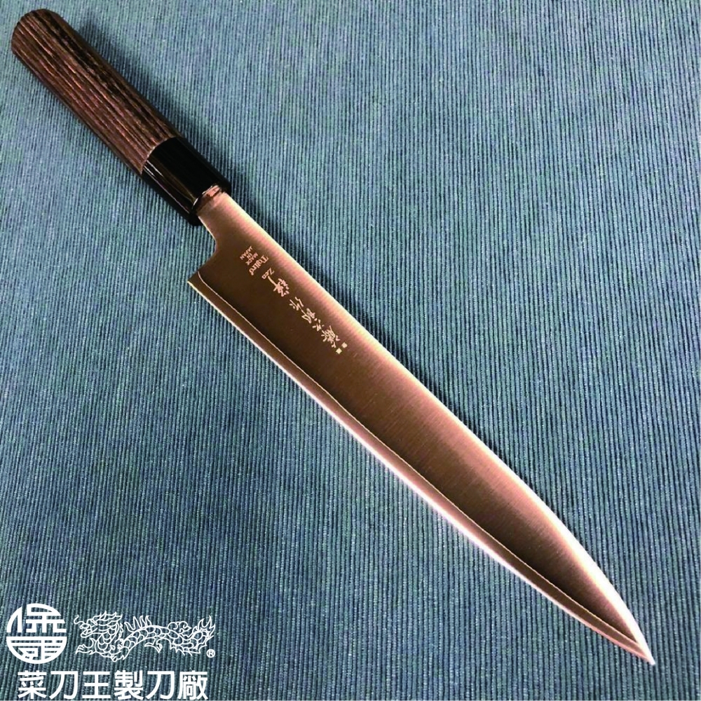 藤次郎 BLACK 黑禪 萬用細身刀 210mm