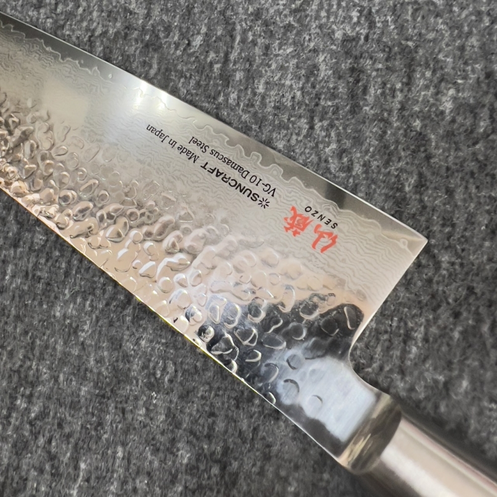 日本仙藏 SZ06 牛刀 主廚刀 VG10鎚目33層24cm