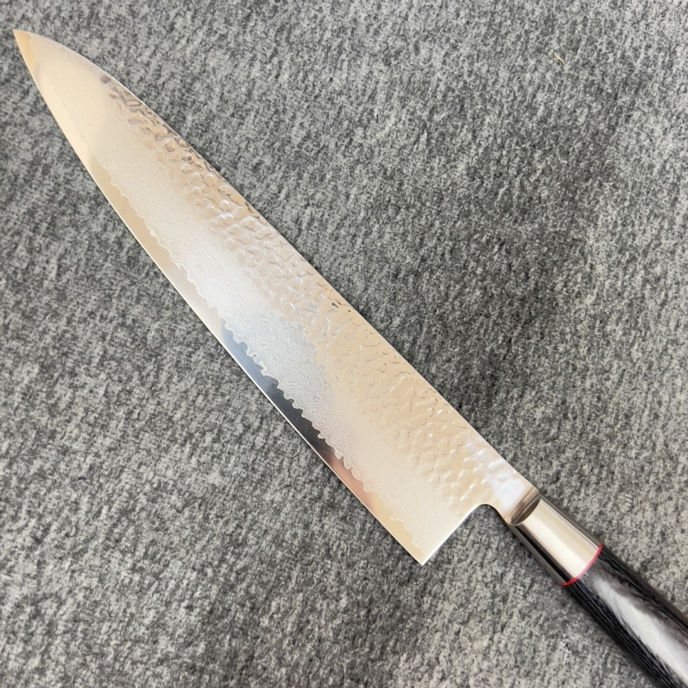 日本仙藏 SZ06 牛刀 主廚刀 VG10鎚目33層24cm