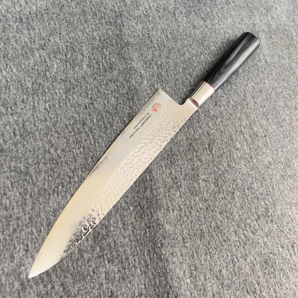 日本仙藏 SZ06 牛刀 主廚刀 VG10鎚目33層24cm
