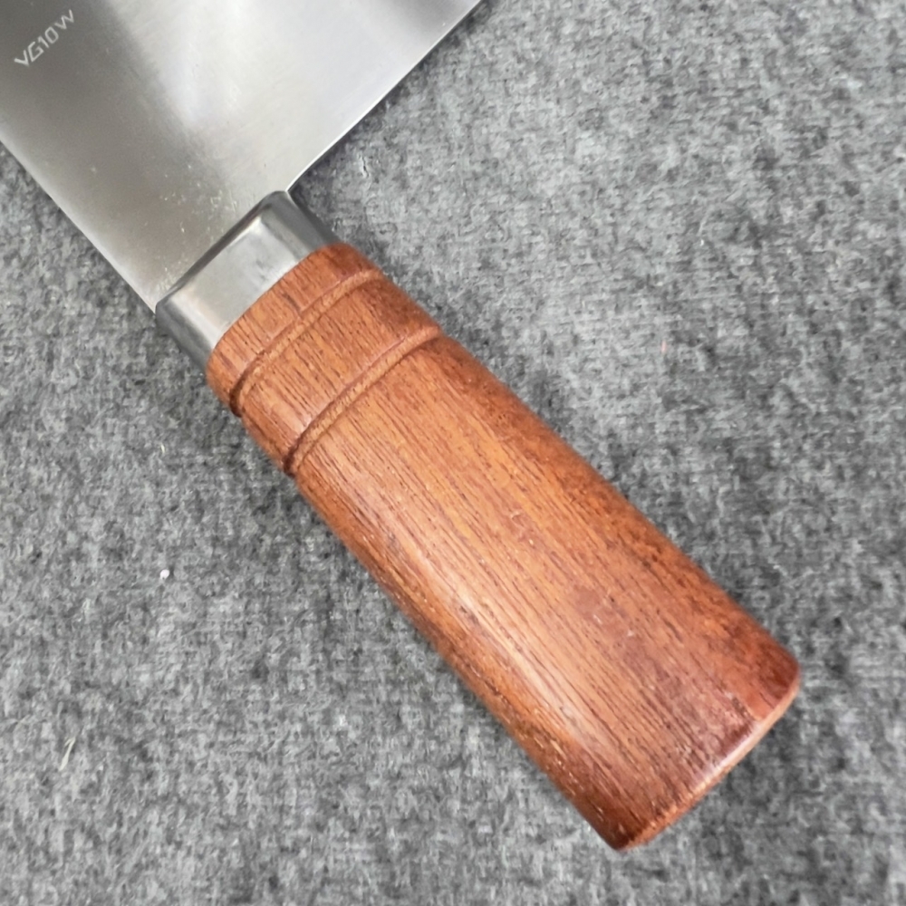 秦儀作 VG10W 中式3號片刀6寸