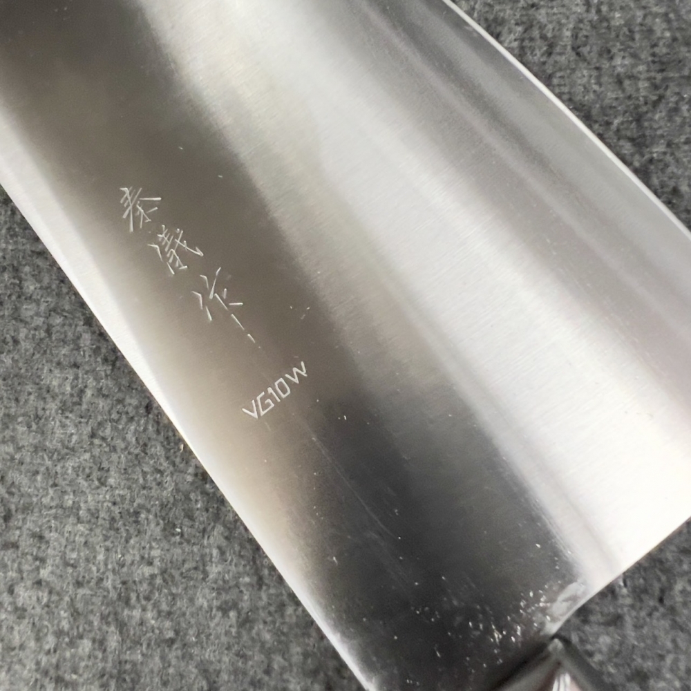 秦儀作 VG10W 中式3號片刀6寸