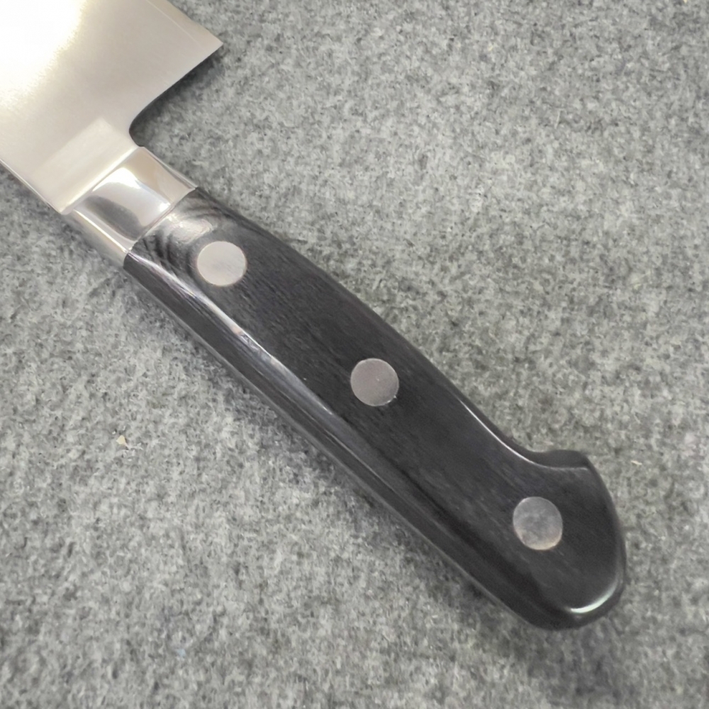 秦儀作口金柄洋式木柄牛刀 300mm