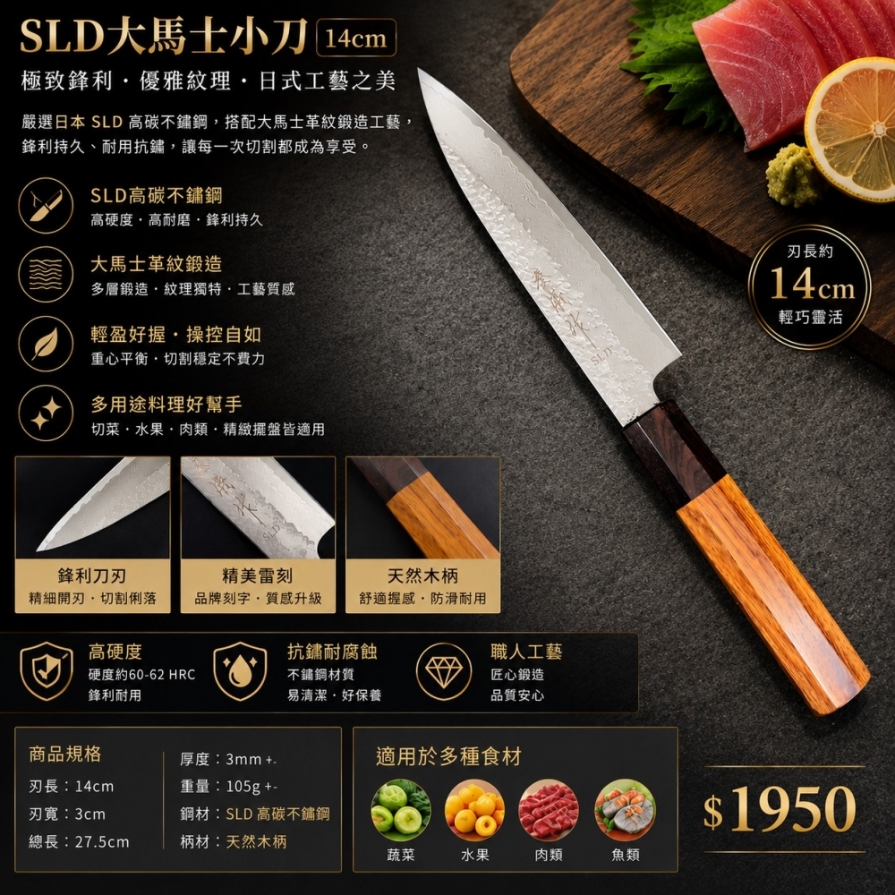 SLD大馬士犁地小刀