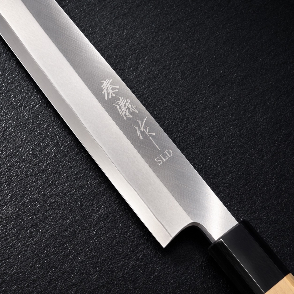 秦儀作 SLD 左手柳刃270mm 
