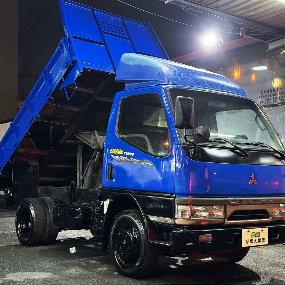 2002年 堅達 10.5尺 舉斗車 工具箱 里程34萬 里程保證