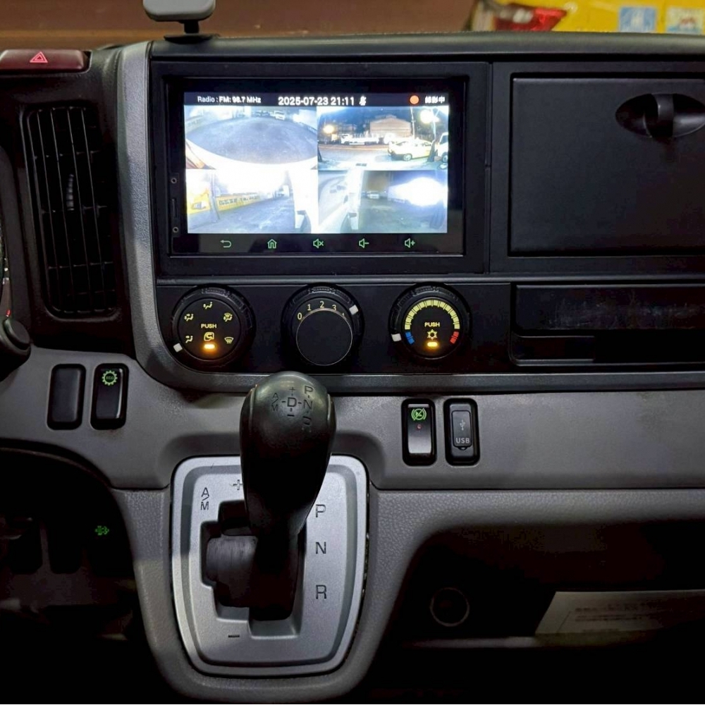 2021年 堅達 自排 10呎半 高廂 正5噸 原廠四錄行車記錄器 里程15萬