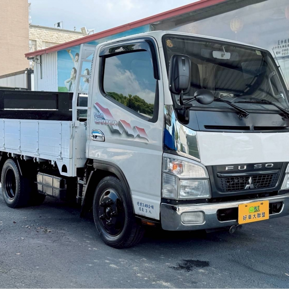 2012年 堅達 10尺半 里程35萬 5尺半外雙芯雙折尾門 認證車 已升載重