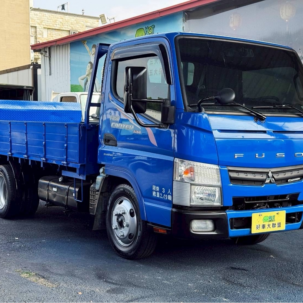 2018年 堅達 自排 11尺半 2.5尺尾門 原廠保養 里程26萬 已提升載重5噸