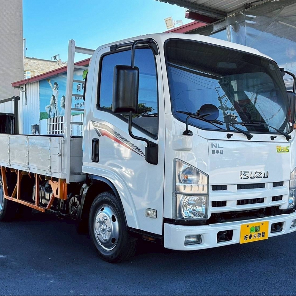 2020年 ISUZU 自排 11尺半 美墊 防捲入  里程14萬 已提升載重5噸 