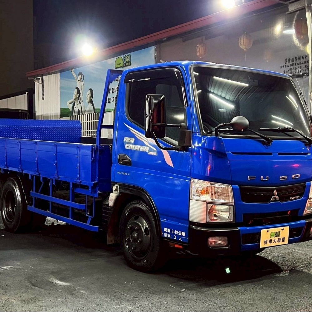 2017年 堅達 11尺半 自排 花板 防捲入 里程20萬 2.5尺尾門 已提升載重5噸