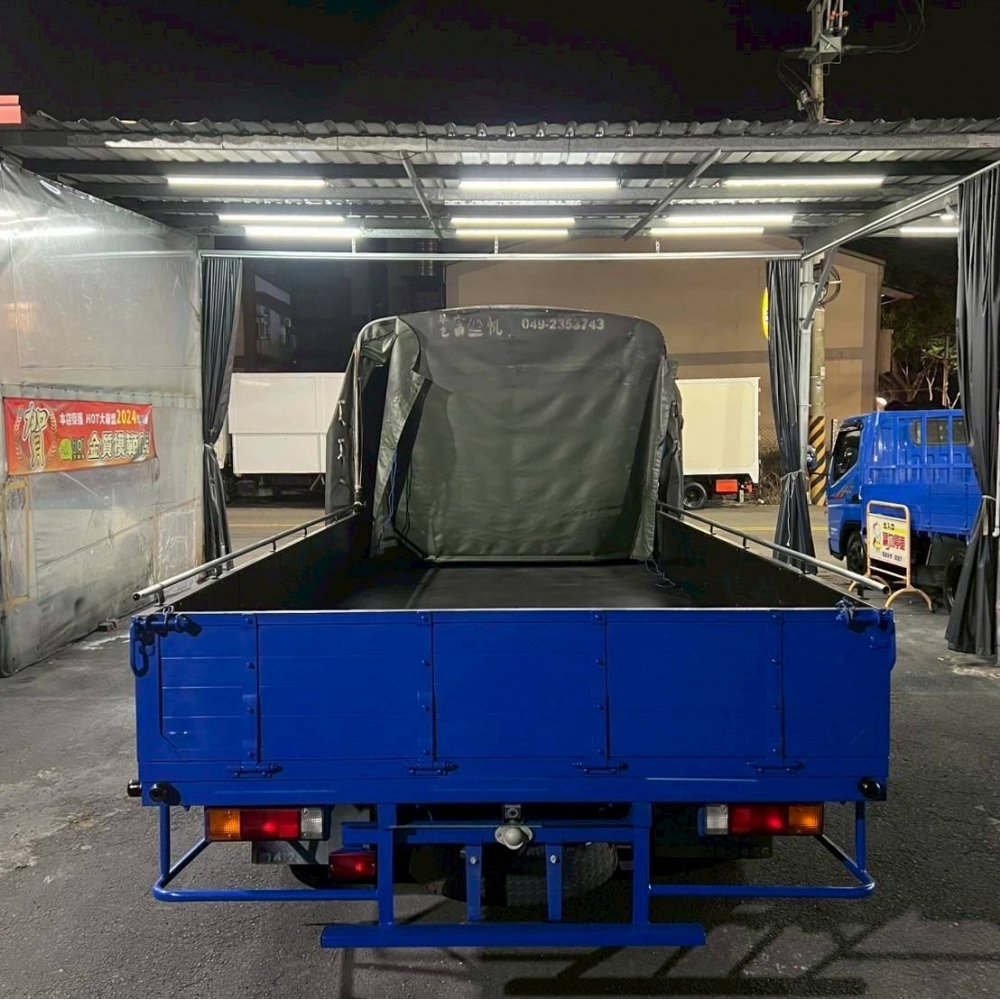 2020年 堅達 14尺半 軟墊 工具箱 前後伸縮帆布 四錄行車記錄器