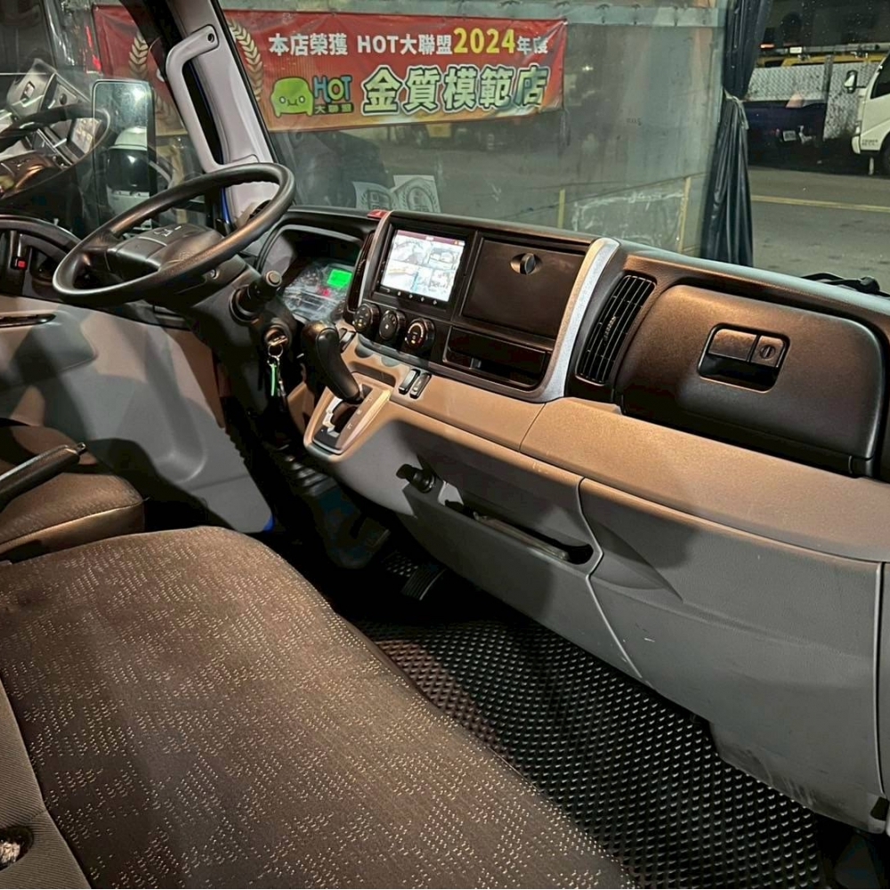 2021年 堅達 自排 10尺半 軟墊 防捲入 原廠保養 原廠四錄行車記錄器 正5噸