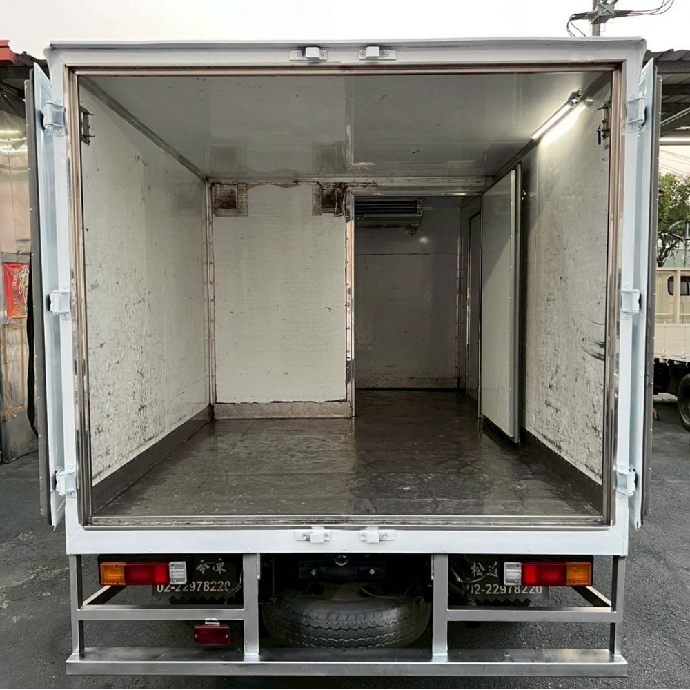2018年 堅達 11呎半 -25度冷凍車 左右開門 10公分厚廂 雙隔層冷凍廂 松達冷凍機