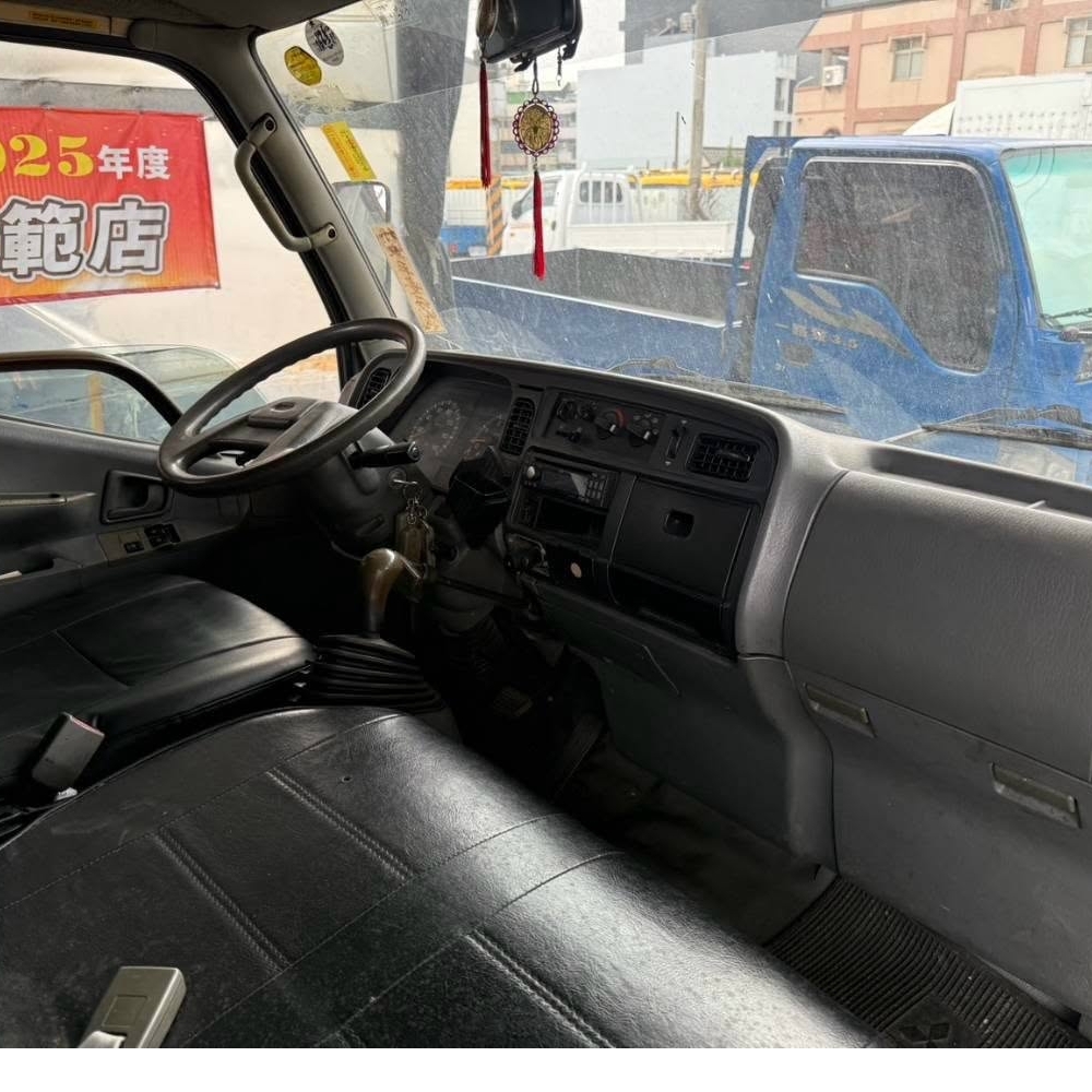 ★ 2005年 三菱 堅達貨車 白 ( 11.5尺、固定帆布、5尺內雙缸尾門 ) 里程16萬