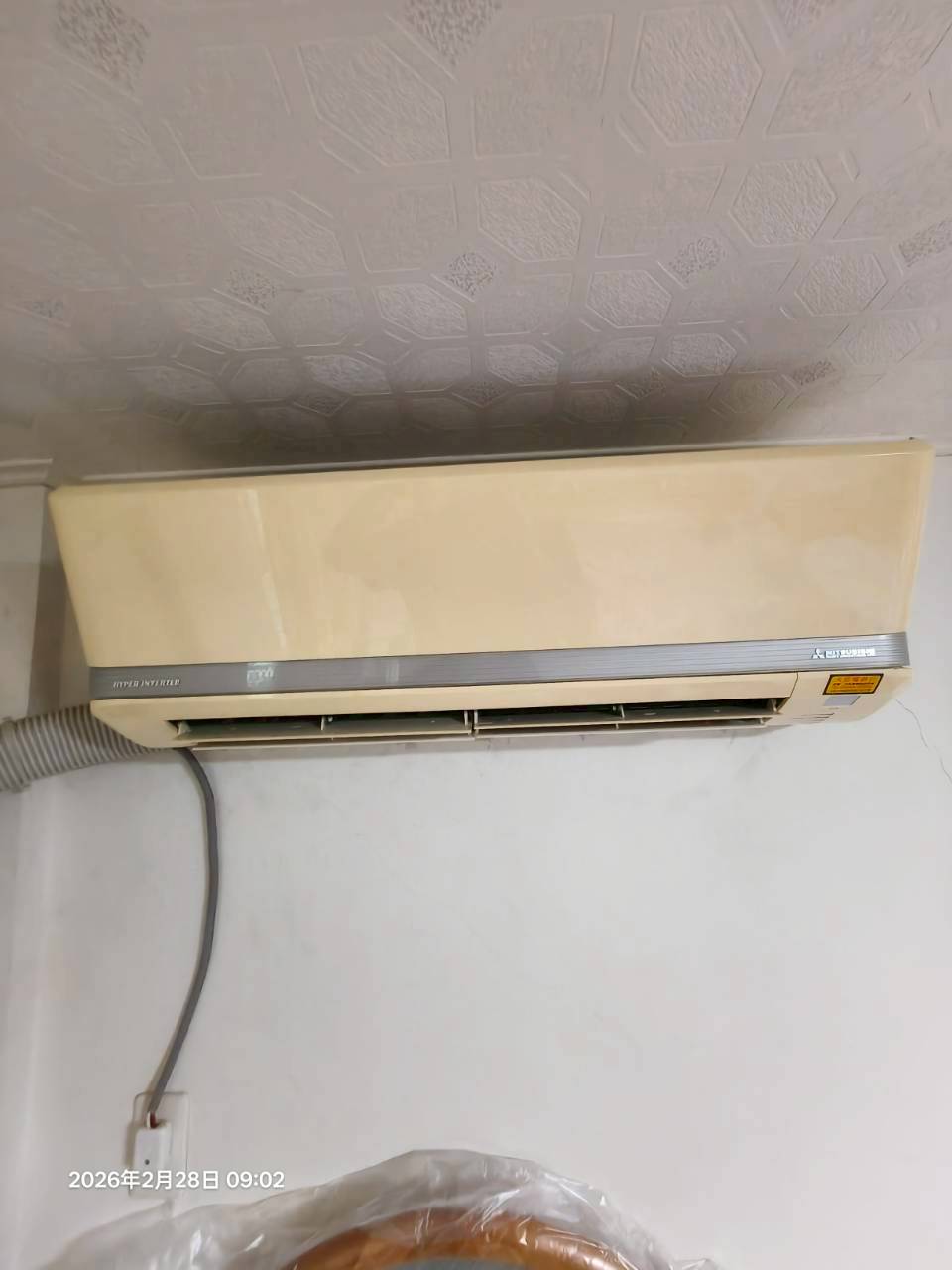 2/28清洗一台三菱重工