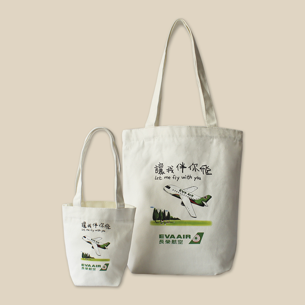 帆布托特袋 - 航空