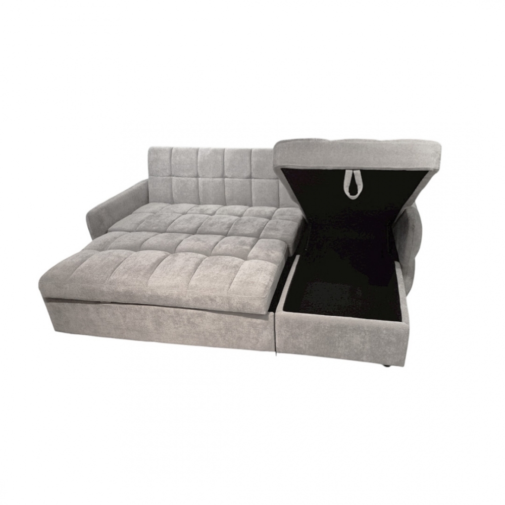 米布L型收納沙發床