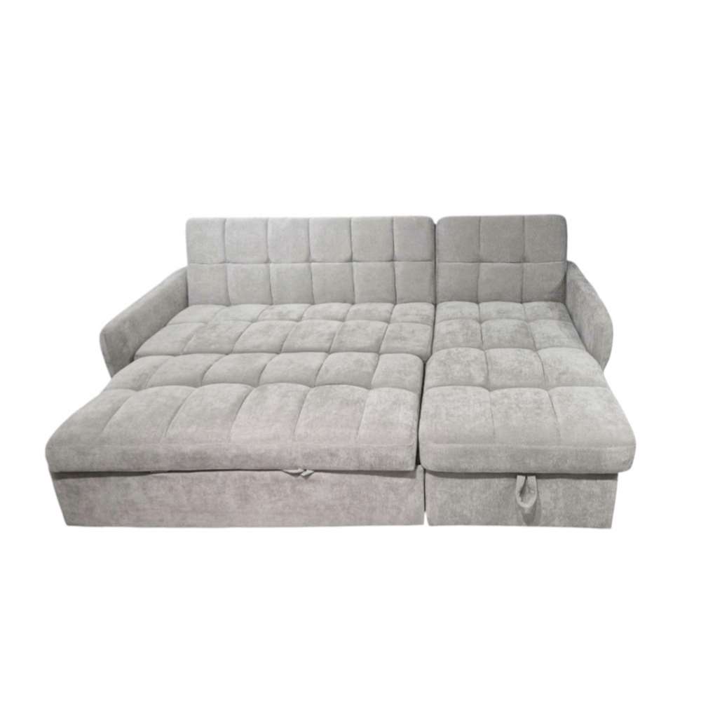 米布L型收納沙發床