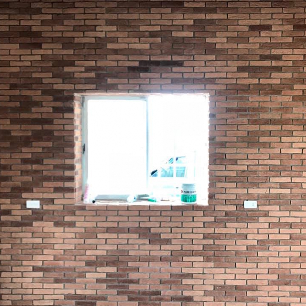 文化石牆面施工