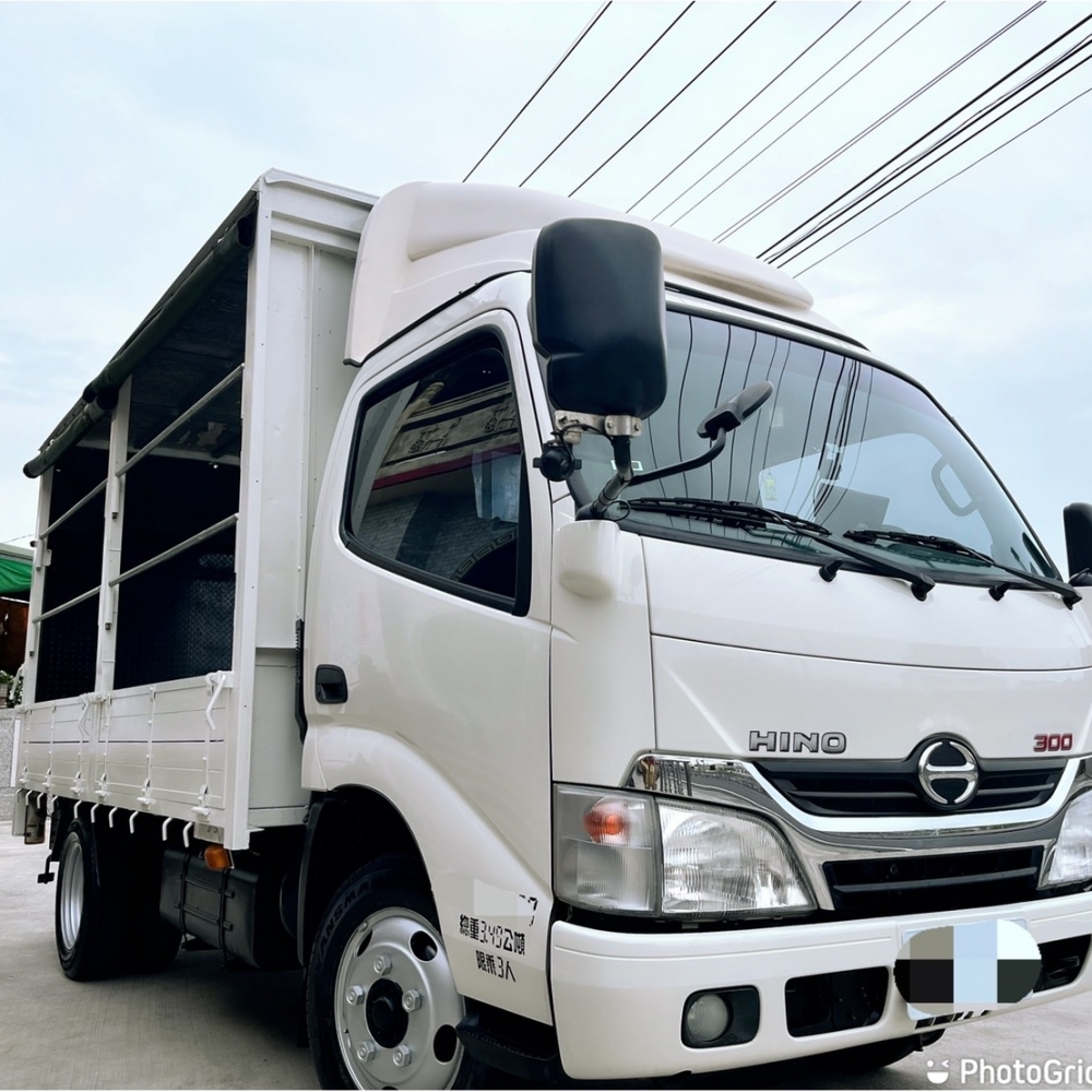 2015年 HINO 國瑞 3.49噸貨車 可提申載重 實跑8萬